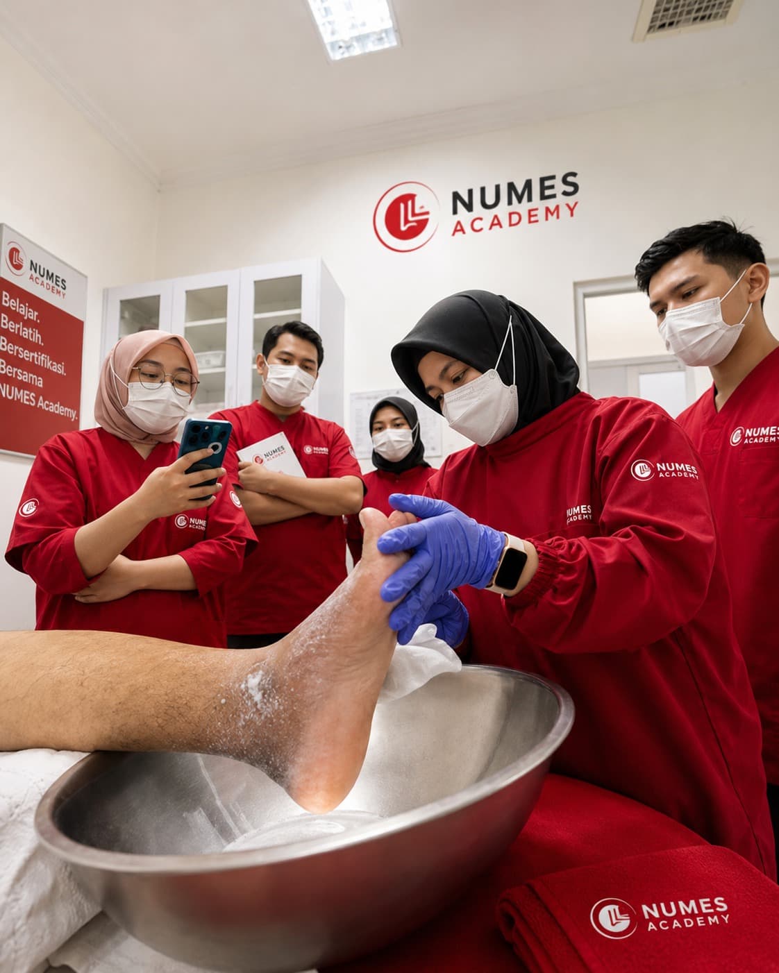 Kelas Sertifikasi Pelatihan Rawat Luka & Pain Management di NUMES Academy